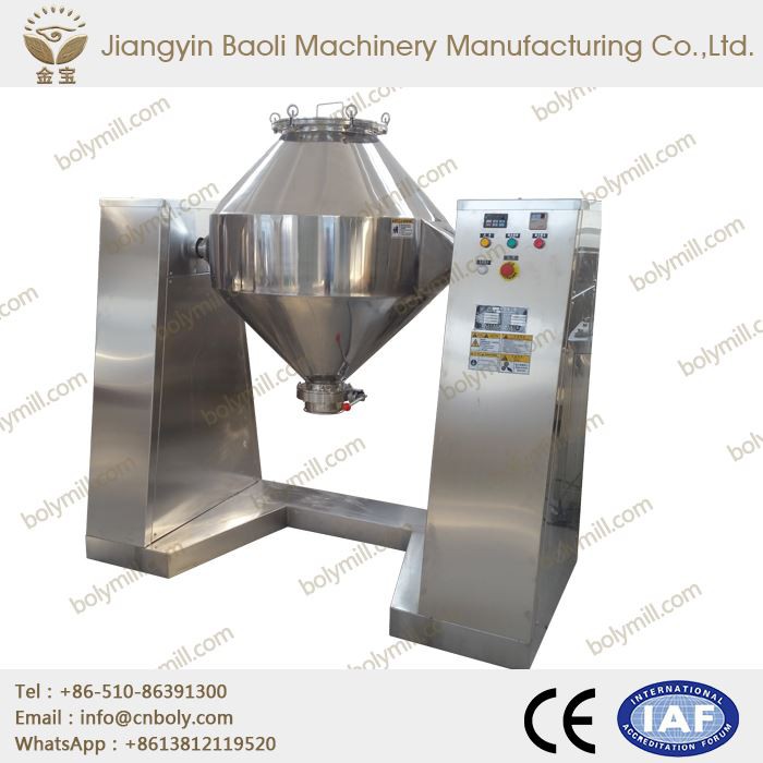 Farmaceitiskā pulvera Double Cone W mikseris